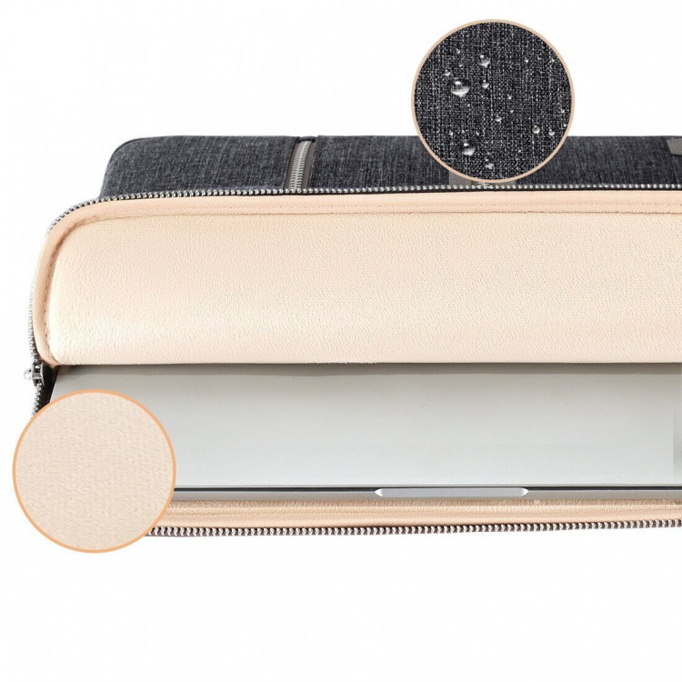 Тканевый чехол DOMISO для ноутбука и Macbook 13,3 дюйма (LP11 серый)