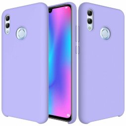 Силиконовый чехол Mobile Shell для Huawei Honor 10 Lite / P Smart (2019) (фиолетовый)