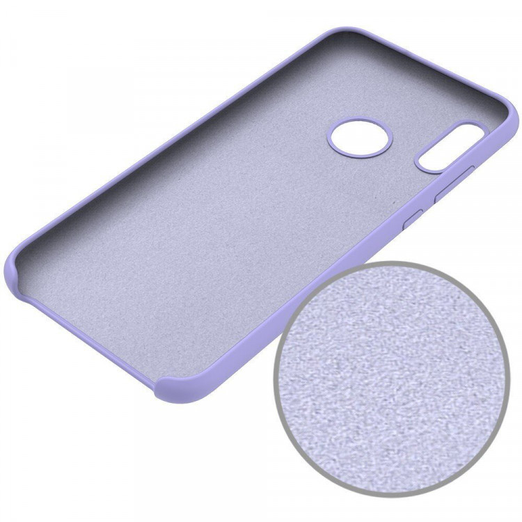 Силиконовый чехол Mobile Shell для Huawei Honor 10 Lite / P Smart (2019) (фиолетовый)