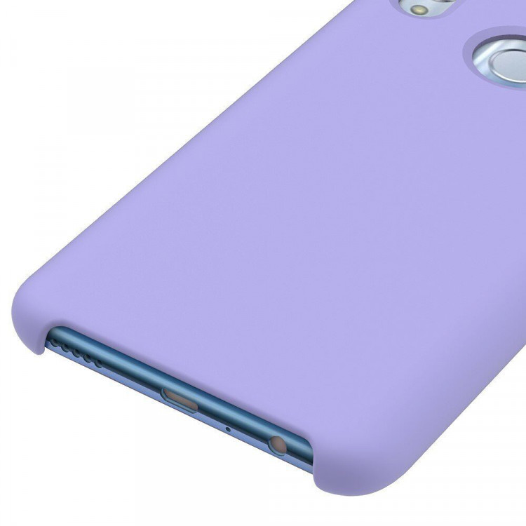 Силиконовый чехол Mobile Shell для Huawei Honor 10 Lite / P Smart (2019) (фиолетовый)