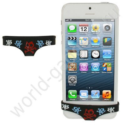 Стринги для iPhone 5 / 4 / 4s (Skull)