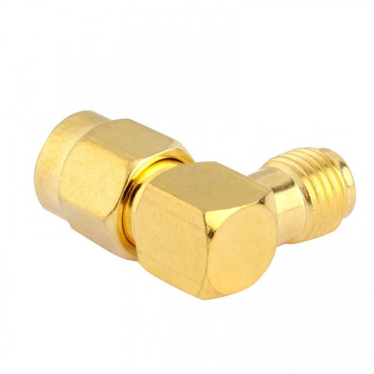 Угловой адаптер с RP-SMA на RP-SMA