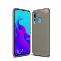 Чехол-накладка Carbon Fibre для Huawei nova 4 (серый)