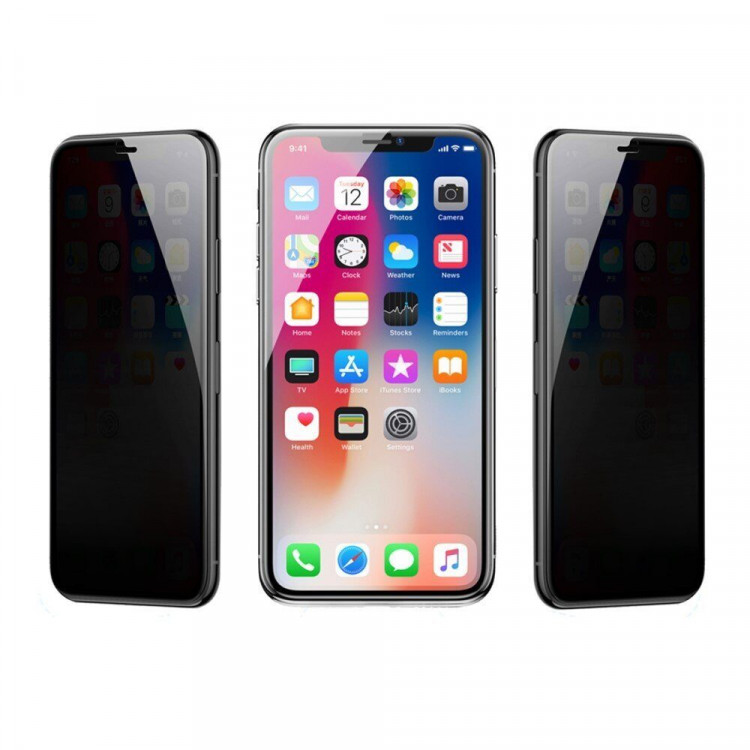 Защитное стекло Baseus 3D ANTI-SPY для iPhone 11 / iPhone XR