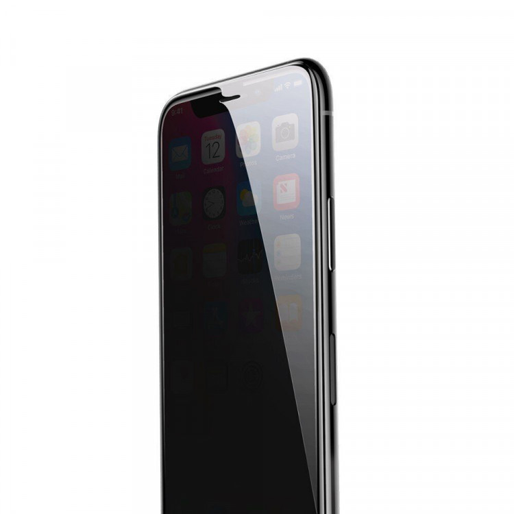 Защитное стекло Baseus 3D ANTI-SPY для iPhone 11 / iPhone XR