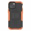 Чехол Hybrid Armor для iPhone 13 mini (черный + оранжевый)