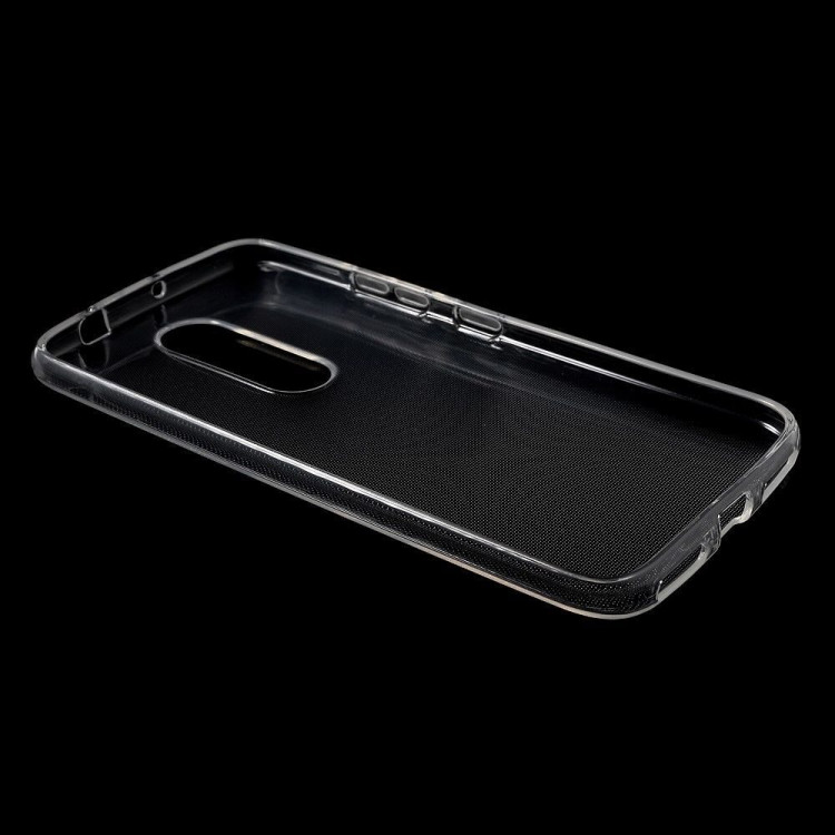 Силиконовый TPU чехол для Motorola Moto M (прозрачный)