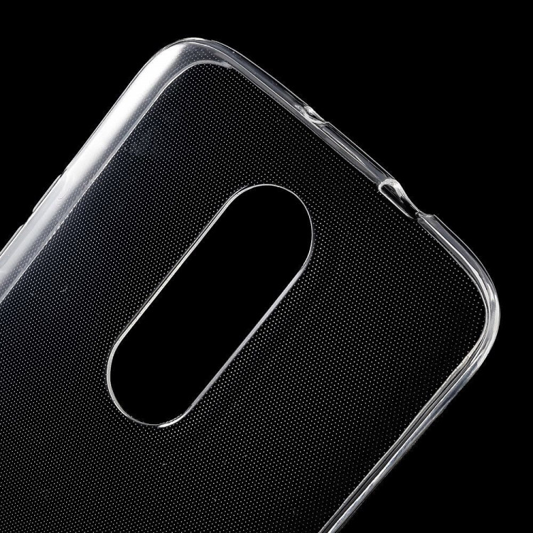 Силиконовый TPU чехол для Motorola Moto M (прозрачный)