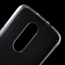 Силиконовый TPU чехол для Motorola Moto M (прозрачный)