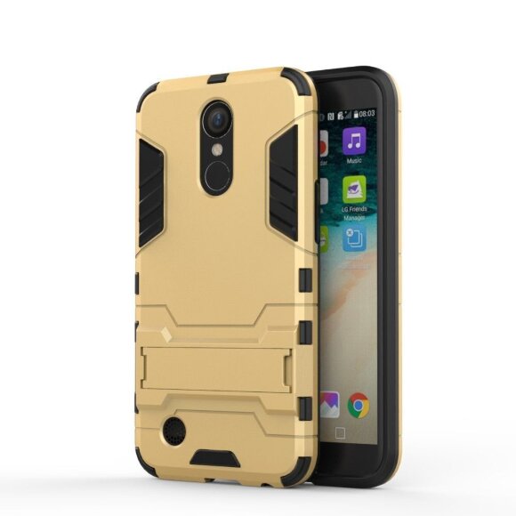 Чехол Duty Armor для LG K10 (2017) M250 (золотой) Чехол Duty Armor для LG K10 (2017) M250 (золотой)