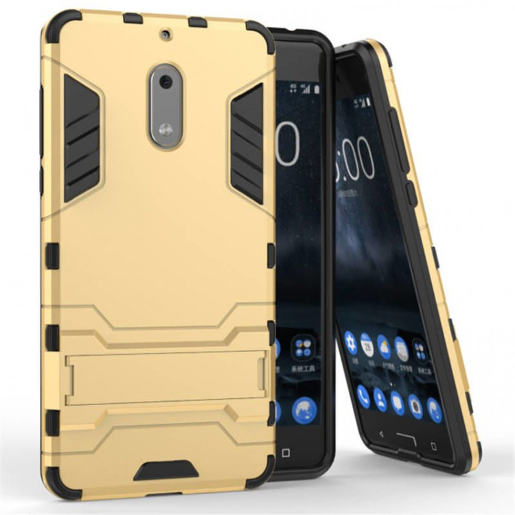 Чехол Duty Armor для Nokia 6 (золотой)