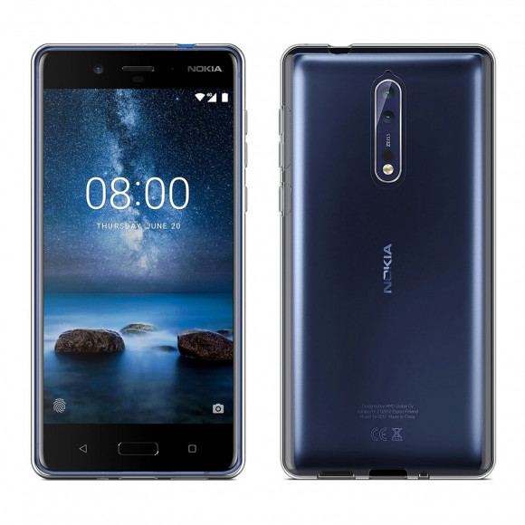 Силиконовый TPU чехол для Nokia 8