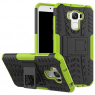 Чехол Hybrid Armor для Zenfone 3 Max ZC553KL (черный + зеленый) Чехол Hybrid Armor для Zenfone 3 Max ZC553KL (черный + зеленый)