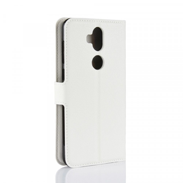 Чехол с визитницей для Asus ZenFone 5 Lite ZC600KL (белый)