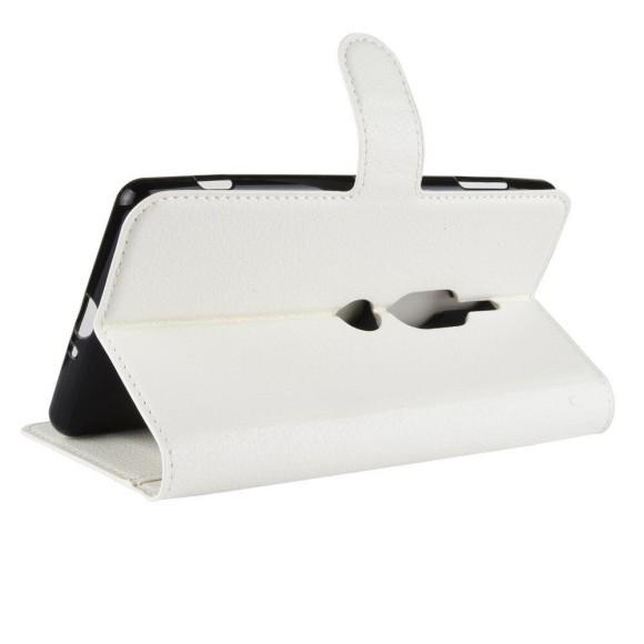 Чехол с визитницей для Sony Xperia XZ2 Premium (белый) Чехол с визитницей для Sony Xperia XZ2 Premium (белый)