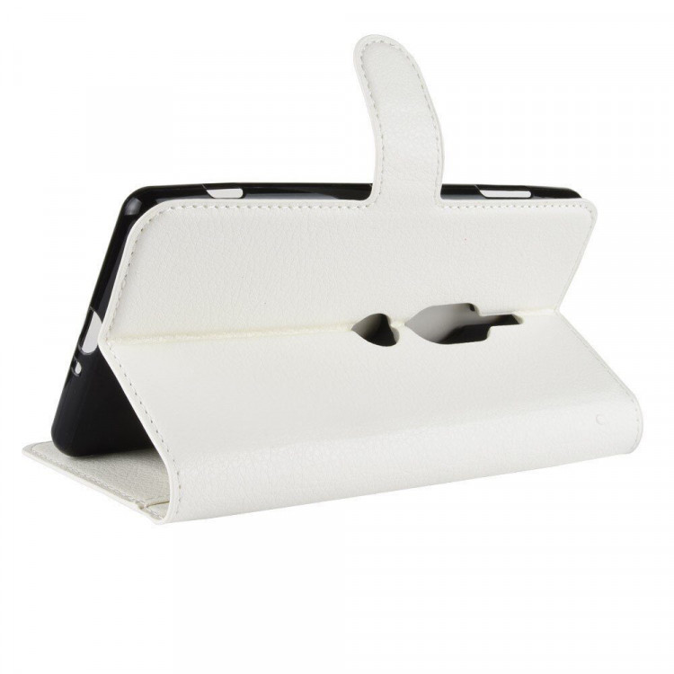 Чехол с визитницей для Sony Xperia XZ2 Premium (белый)