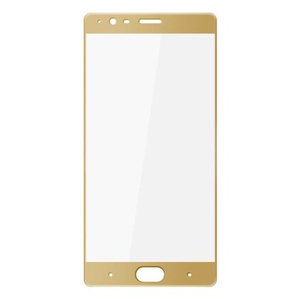 Защитное стекло 3D для OnePlus 3 / OnePlus 3T (золотой)