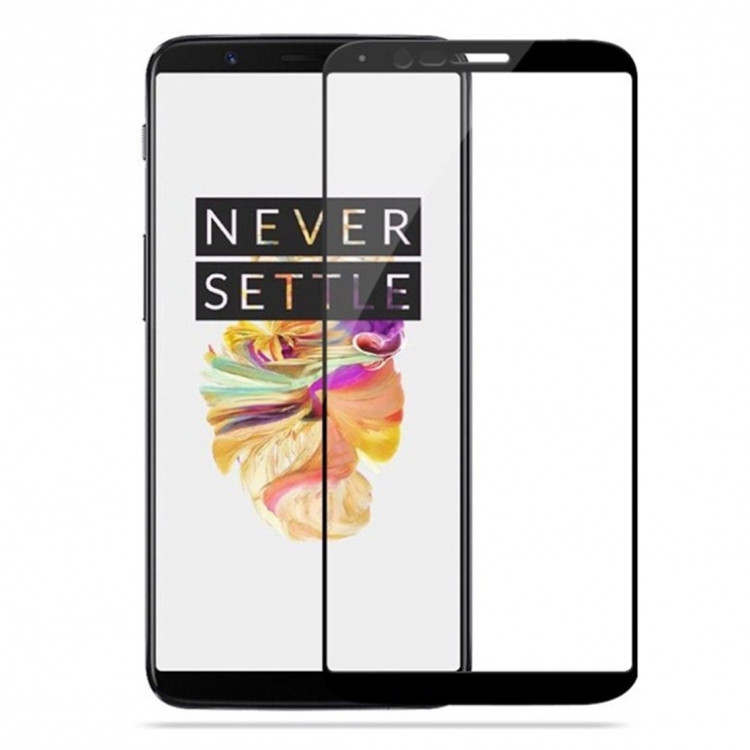 Защитное стекло 3D для OnePlus 5T (черный)