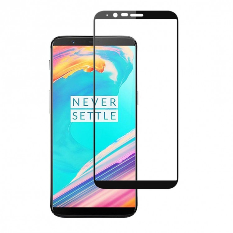 Защитное стекло 3D для OnePlus 5T (черный)