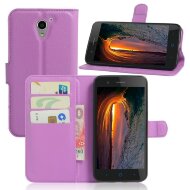 Чехол с визитницей для ZTE Blade A510 (фиолетовый) Чехол с визитницей для ZTE Blade A510 (фиолетовый)