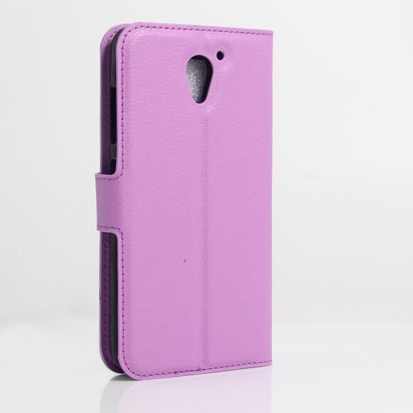 Чехол с визитницей для ZTE Blade A510 (фиолетовый) Чехол с визитницей для ZTE Blade A510 (фиолетовый)