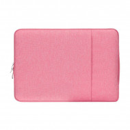 Чехол POFOKO Denim Business для ноутбука и Macbook 15,6 дюйма (розовый) Чехол POFOKO Denim Business для ноутбука и Macbook 15,6 дюйма (розовый)