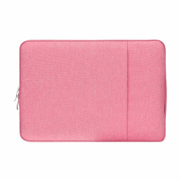 Чехол POFOKO Denim Business для ноутбука и Macbook 15,6 дюйма (розовый)
