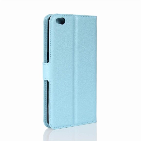 Чехол с визитницей для ZTE Nubia M2 lite (голубой)