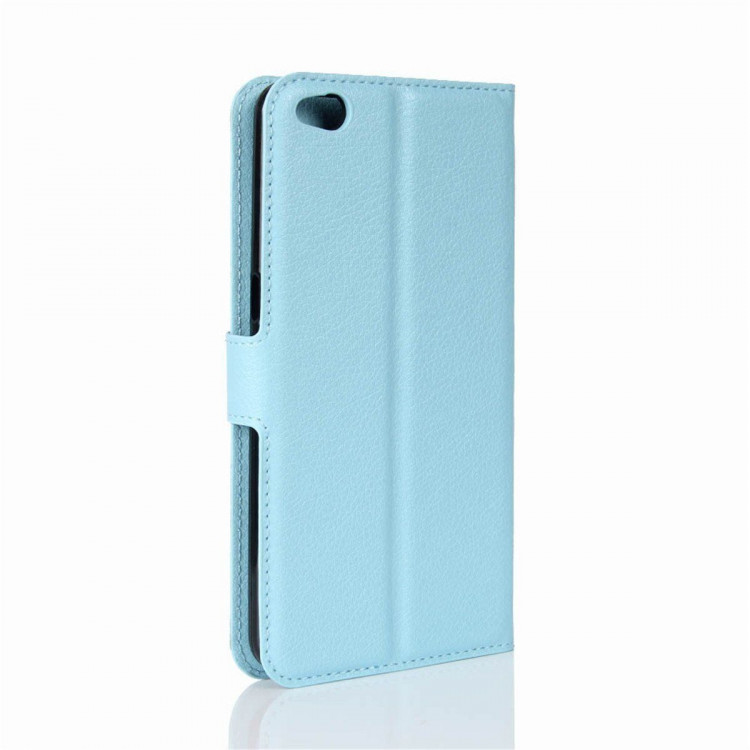 Чехол с визитницей для ZTE Nubia M2 lite (голубой)