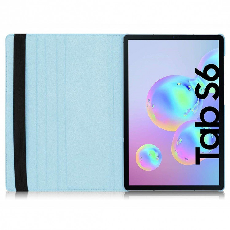 Поворотный чехол для Samsung Galaxy Tab S6 SM-T860 / SM-T865 (голубой)