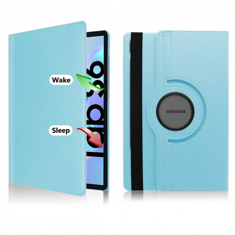 Поворотный чехол для Samsung Galaxy Tab S6 SM-T860 / SM-T865 (голубой)