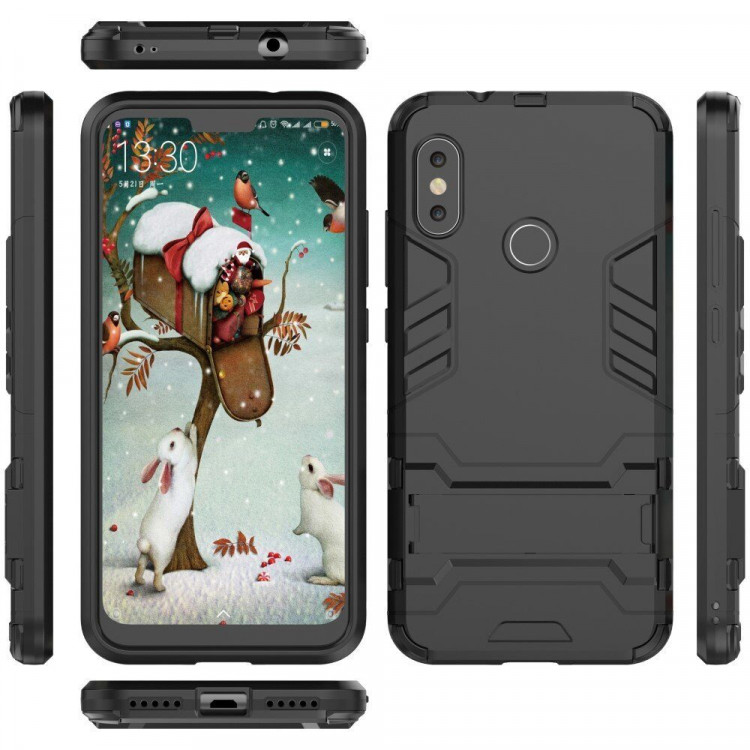 Чехол Duty Armor для Xiaomi Redmi 6 Pro / Mi A2 Lite (черный)