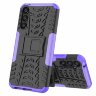 Чехол Hybrid Armor для Samsung Galaxy A34 (черный + фиолетовый)