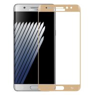 Защитное стекло 3D для Samsung Galaxy Note 7 (золотой)