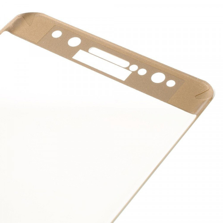 Защитное стекло 3D для Samsung Galaxy Note 7 (золотой)