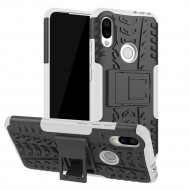 Чехол Hybrid Armor для Xiaomi Redmi 7 / Redmi Y3 (черный + белый)