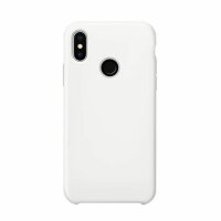 Силиконовый чехол Mobile Shell для Xiaomi Redmi Note 5 / 5 Pro (белый)