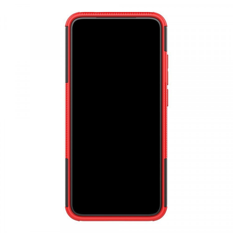 Чехол Hybrid Armor для Xiaomi Redmi Note 7 / Redmi Note 7 Pro (черный + красный)