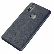 Чехол-накладка Litchi Grain для Xiaomi Mi Mix 2s (темно-синий) Чехол-накладка Litchi Grain для Xiaomi Mi Mix 2s (темно-синий)