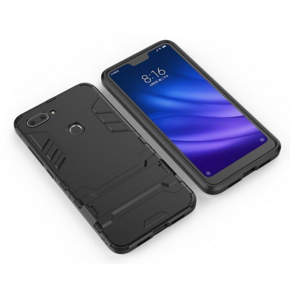 Чехол Duty Armor для Xiaomi Mi 8 Lite (черный) Чехол Duty Armor для Xiaomi Mi 8 Lite (черный)