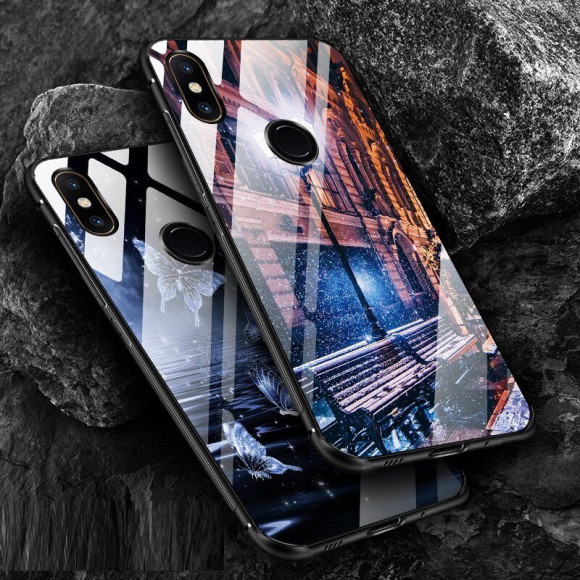 Чехол-накладка для Xiaomi Mi 8 (Street Lamp) Чехол-накладка для Xiaomi Mi 8 (Street Lamp)