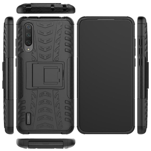 Чехол Hybrid Armor для Xiaomi Mi CC9 / Xiaomi Mi 9 Lite (черный) Чехол Hybrid Armor для Xiaomi Mi CC9 / Xiaomi Mi 9 Lite (черный)