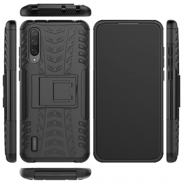 Чехол Hybrid Armor для Xiaomi Mi CC9 / Xiaomi Mi 9 Lite (черный)