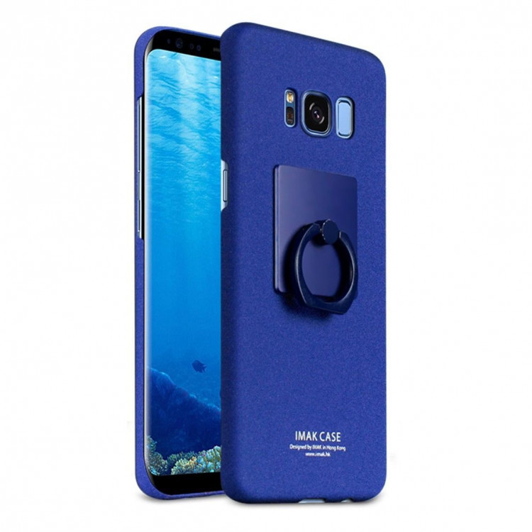 Чехол iMak Finger для Samsung Galaxy S8 (голубой)