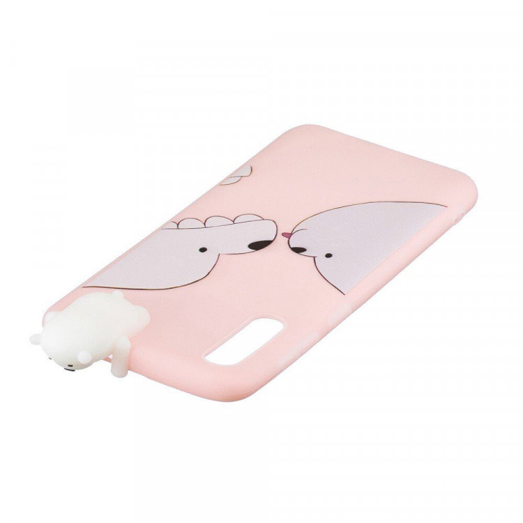 Силиконовый чехол 3D для Samsung Galaxy A50 / Galaxy A50s / Galaxy A30s (Bear)