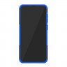 Чехол Hybrid Armor для Samsung Galaxy A30 / Galaxy A20 (черный + голубой)