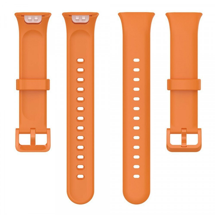 Силиконовый ремешок для Xiaomi Smart Band 7 Pro (оранжевый)