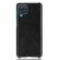 Кожаная накладка-чехол для Samsung Galaxy A12 (черный)