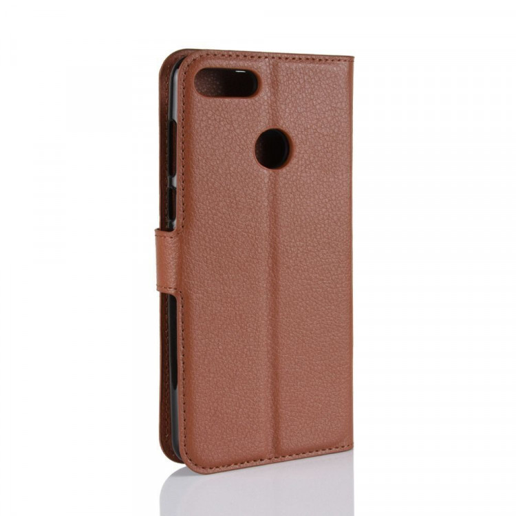 Чехол с визитницей для Huawei Y9 (2018) / Enjoy 8 Plus (коричневый)