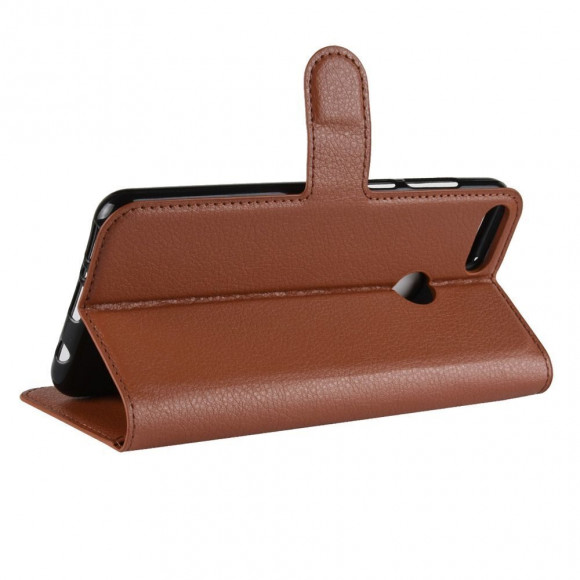 Чехол с визитницей для Huawei Y9 (2018) / Enjoy 8 Plus (коричневый) Чехол с визитницей для Huawei Y9 (2018) / Enjoy 8 Plus (коричневый)